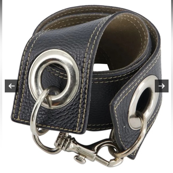 Miu Miu leather belt. EUC. 2.5”wide x 32” long - Picture 11 of 12